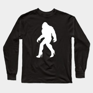 YASSQUATCH Funny Bigfoot & Sasquatch Long Sleeve T-Shirt